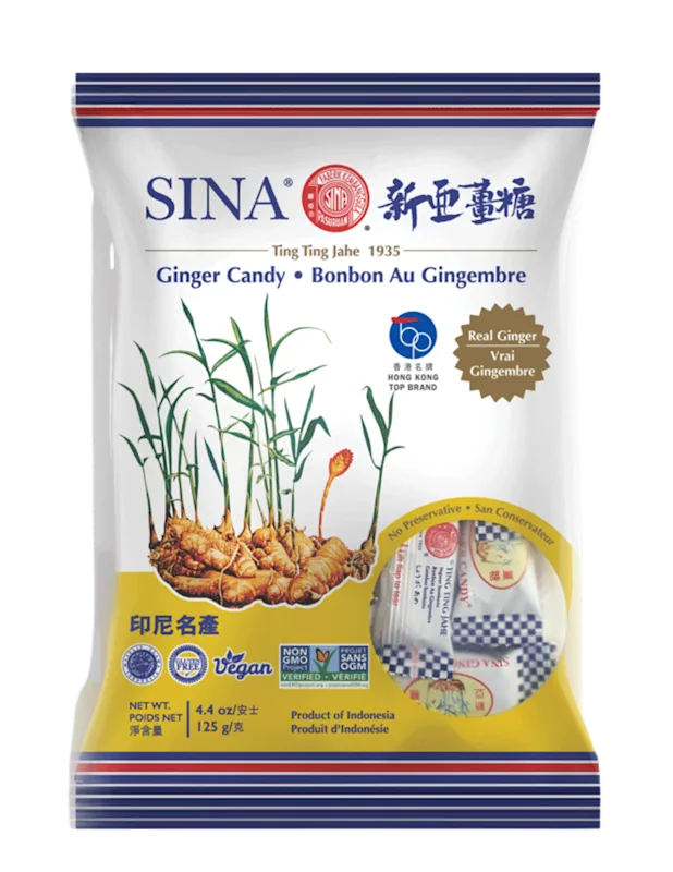 sina ginger candy